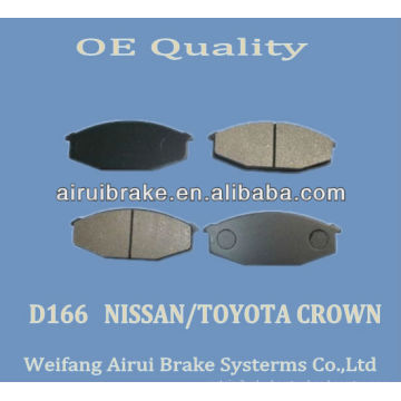 D166NISSAN 280 brake pad